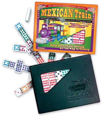 DOMINOES, MEXICAN TRAIN